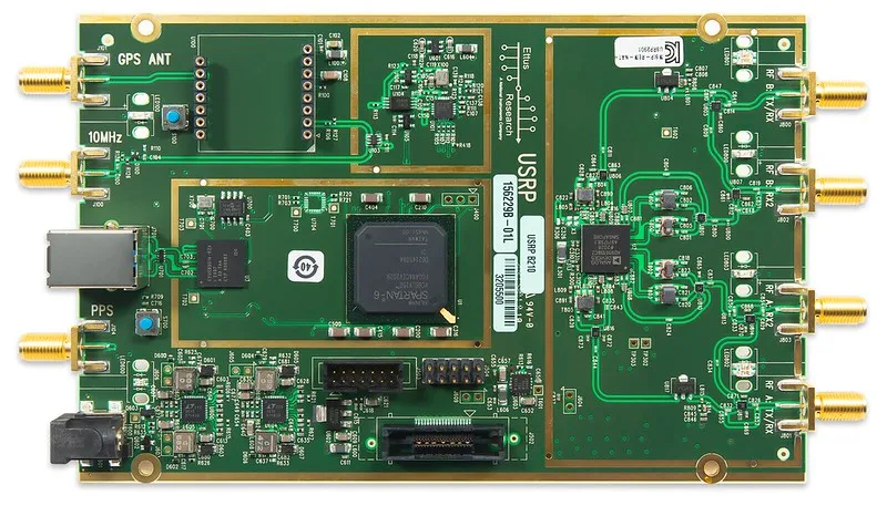 Ettus USRP Placa de Rádio Cognitiva Apenas, B210, 2x2, 70MHz-6GHz, SDR