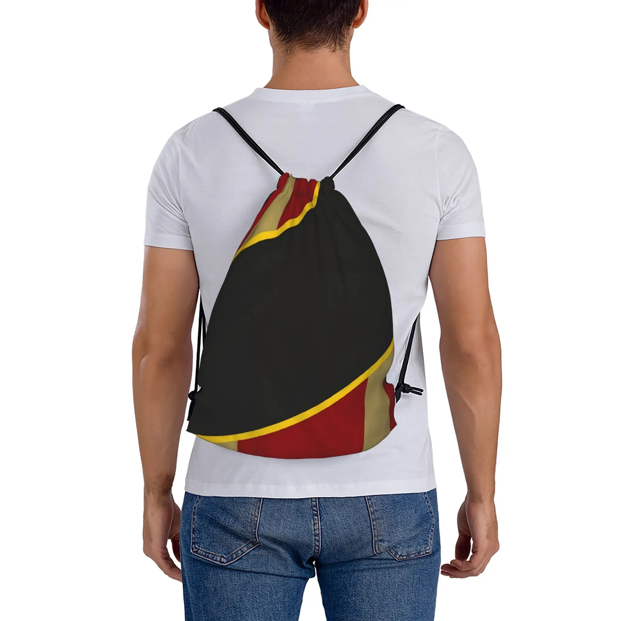 Soccer Football Fan Merch 33  Portable Shopping Drawstring Backpack Riding Backpack Gym Clothes Drawstring Bags