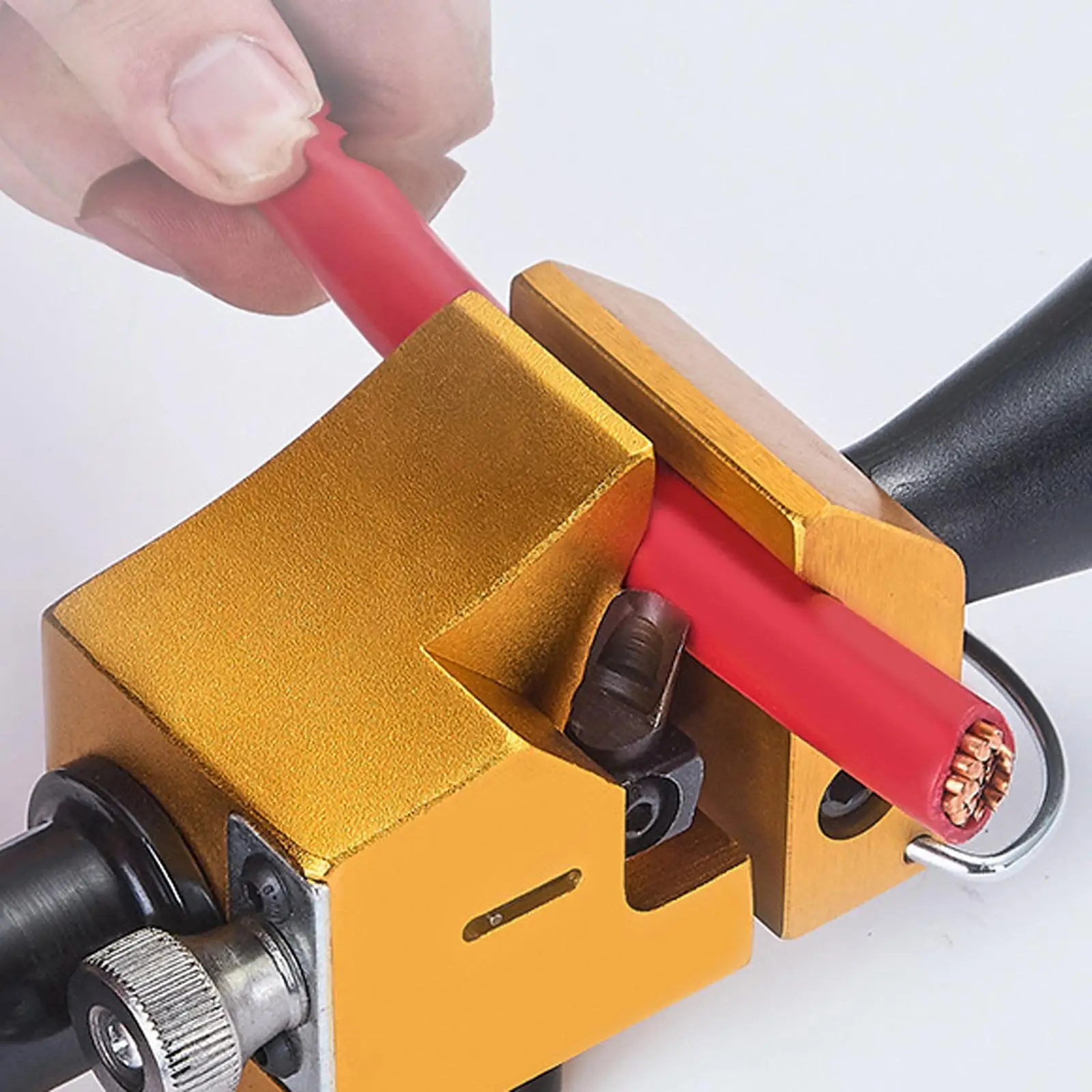 Heavy Duty Steel Wire Stripping Machine Precise Adjustable Cable Cutter for Maintenance Shop