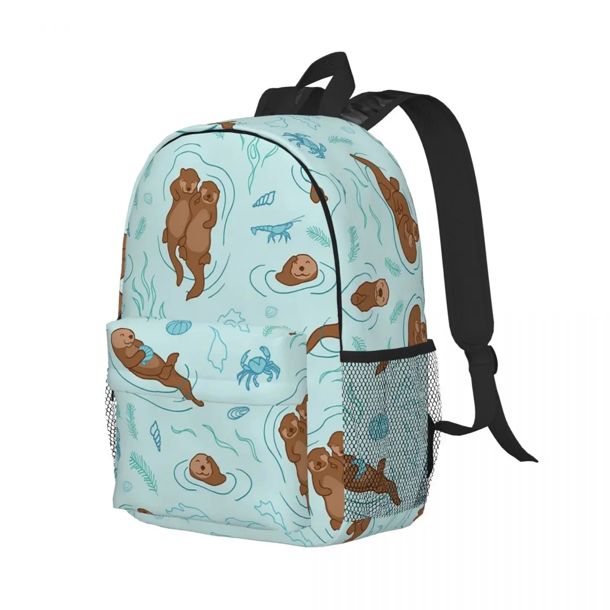 Otter Fun Light zaini adolescente Bookbag moda studenti borse da scuola zaino per Laptop borsa a tracolla grande capacità