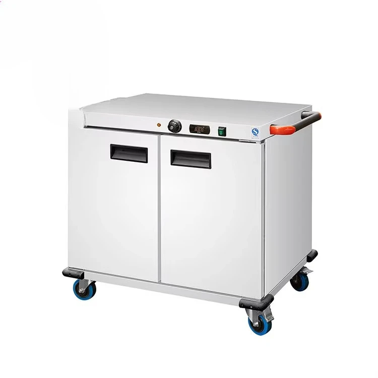 Heated Vertical Hot Food Hotel Banquet Warmer Holding Cabinet Double Door Commercial Heat Banquet Cabinet Kitchen Upright