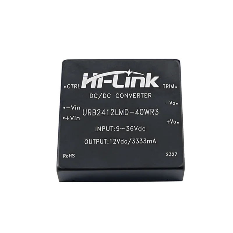 Hi-Link 2pcs/lot URB2412LMD-40WR3 DC DC Converter 40W 24V 3.3A Power Module Smart Home Isolated Intelligent Switch Intelligent