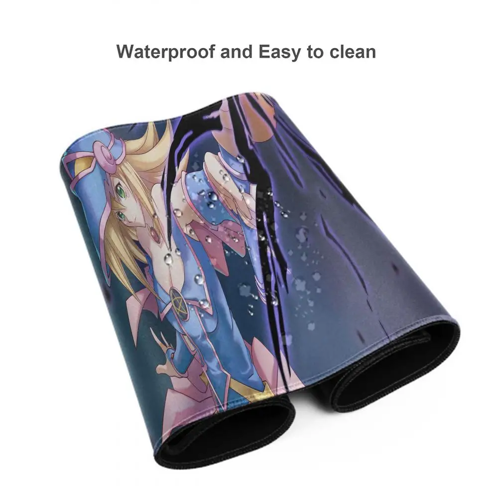 Yu Gi Oh Dark Magician Girl Mousepad Large Mouse Pad Gamer Deskmat Non-slip Mat Office Carpet Computer Accessories Mausepad Mats