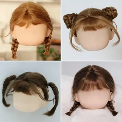 Handmade Doll Wigs Soft Mohair Wig Suitable for obitsu 11, 1/12bjd, 1/8BJD Doll Wig Doll Accessories toys