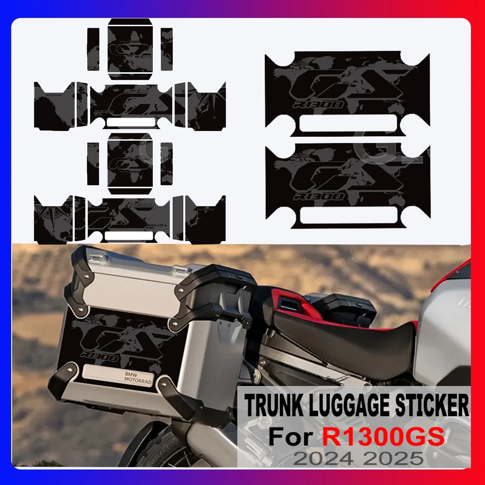 

NEW R1300GS Suitcase Stickers Protection Kit Decals For BMW R 1300 GS R1300 ADV GSA Adventure Motorcycle