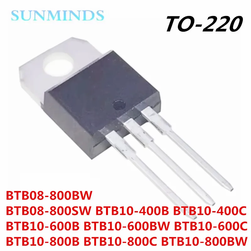 

10 шт. BTB08-800BW BTB08-800SW BTB10-400B BTB10-400C BTB10-600B BTB10-600BW BTB10-600C BTB10-800B BTB10-800C BTB10-800BW TO-220
