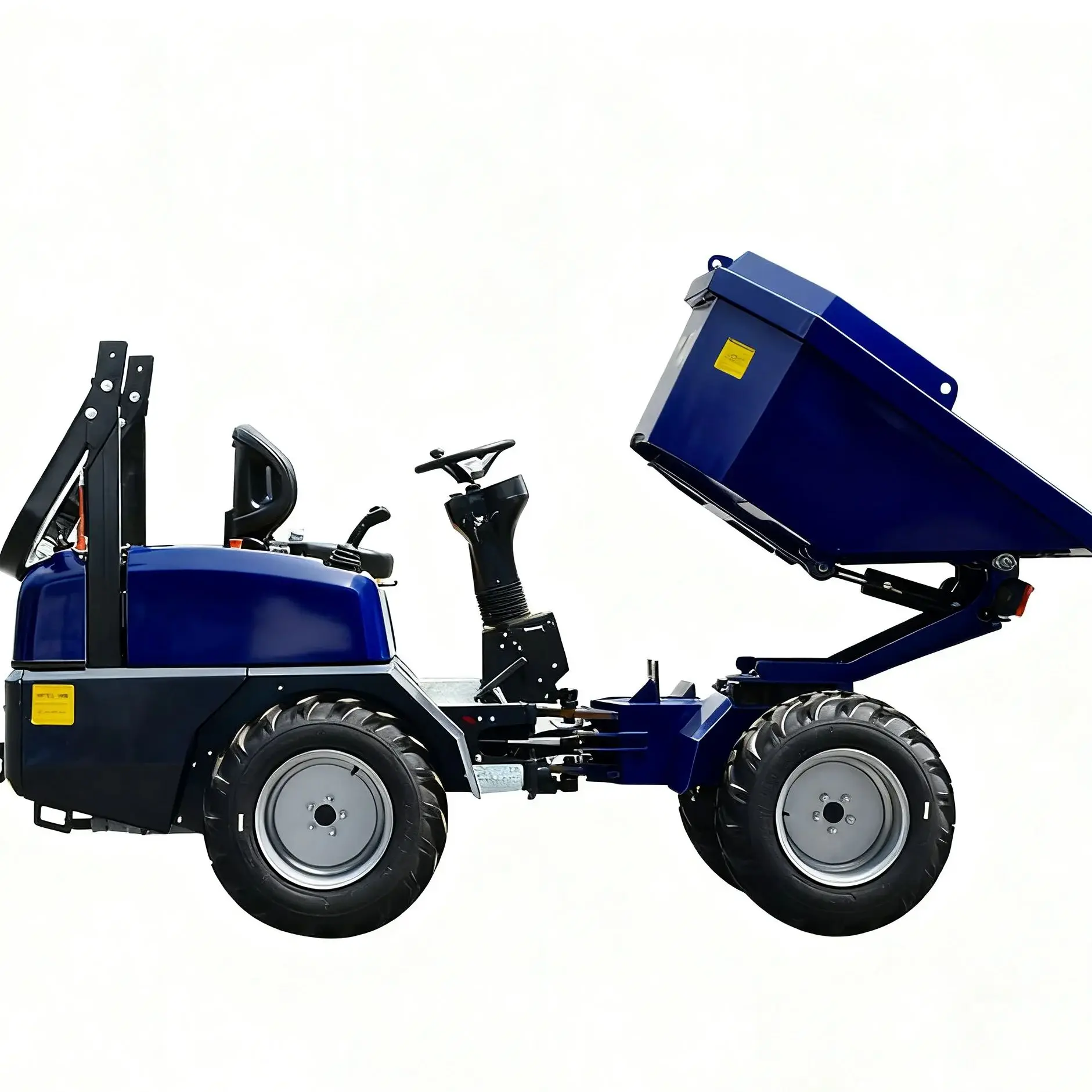 Compact D130 Site Dumper with Swivel Skip for Farm and Landscaping Work