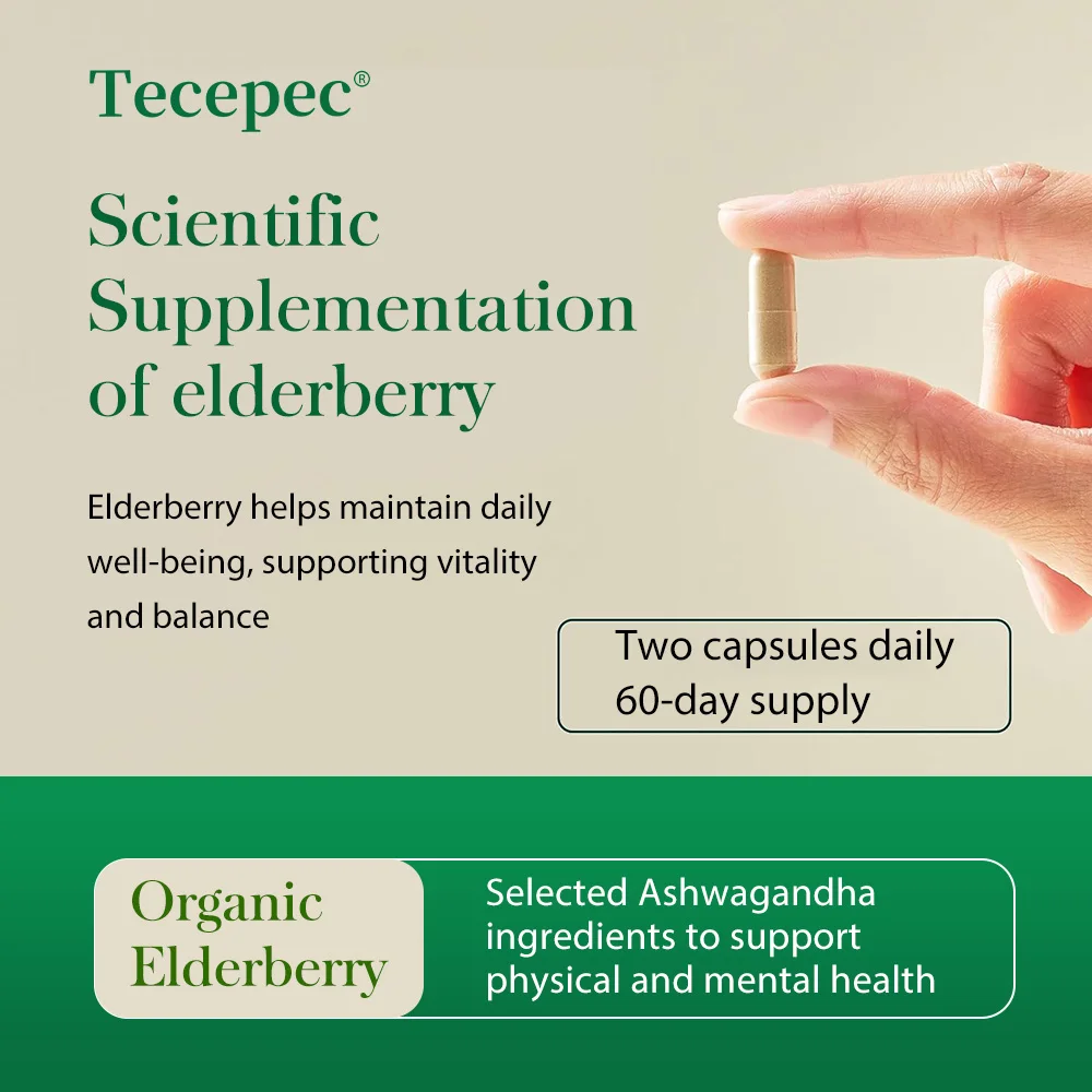 Elderberry Blackberry - Immune Support Supplement, Helps Cardiovascular Health, Regulates Blood Sugar, and Boosts Immunity