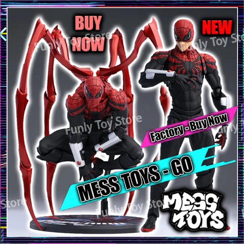In Stock Mess Toys Superior Spider Man Doctor Octopus Peter Parker Messtoys Spiderman Neighbor Anime Action Figure Gifts Toys