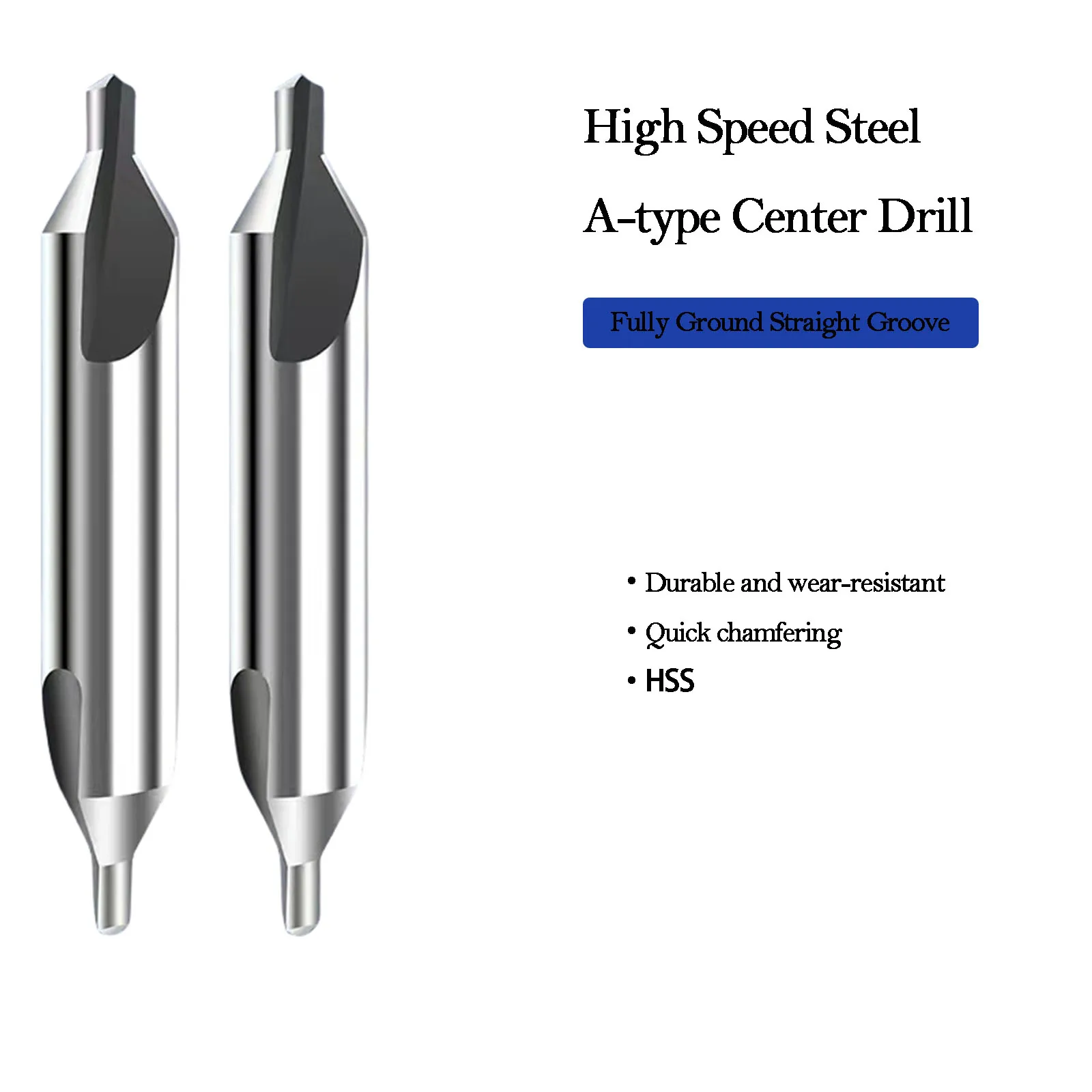 Imagem -03 - Ygwawo-hss Center Drill Bit Grupo Pia Contrária para Torno Metalworking Ferramentas Oficina Mecânica mm mm mm mm mm mm mm Pcs