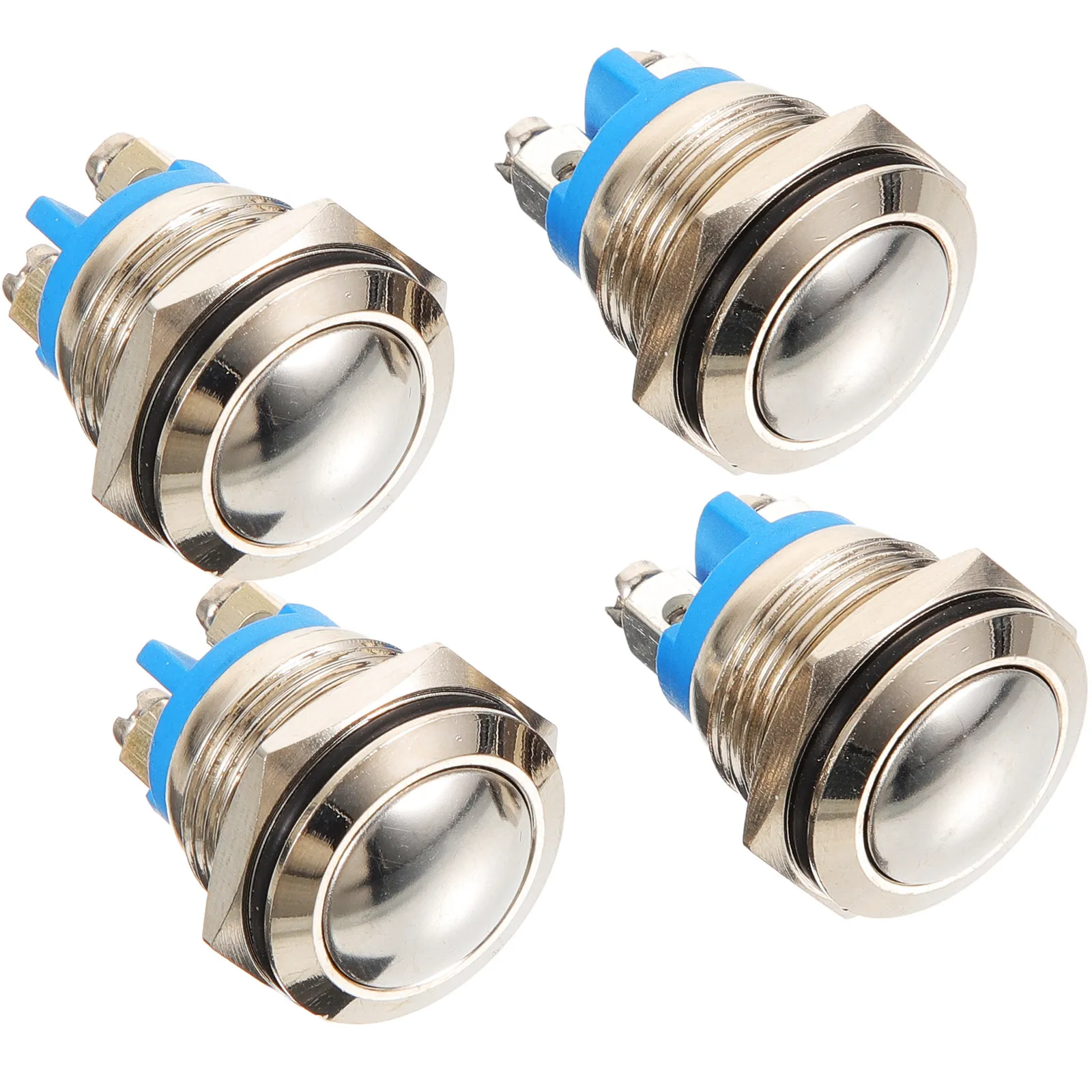 4 Pcs Door Bells for Homes Doorbell Button Replacement Wired Chime Buttons Push