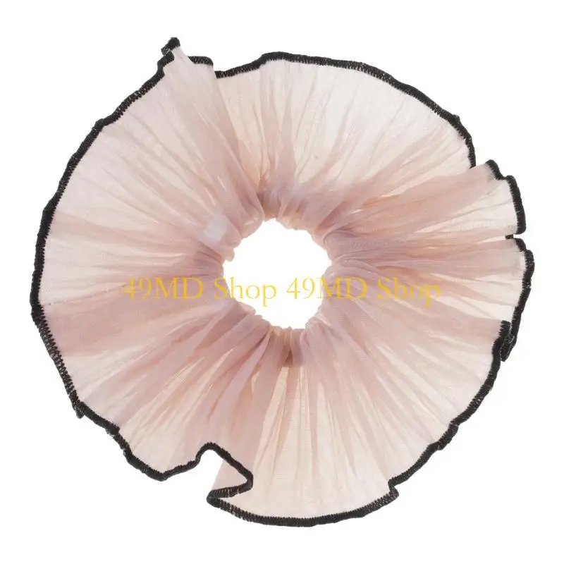 49md-Резинка-для-волос-в-виде-пучка-для-волос-с-рюшами-и-резинкой-для-волос-Леди-Элегантный-головной-убор