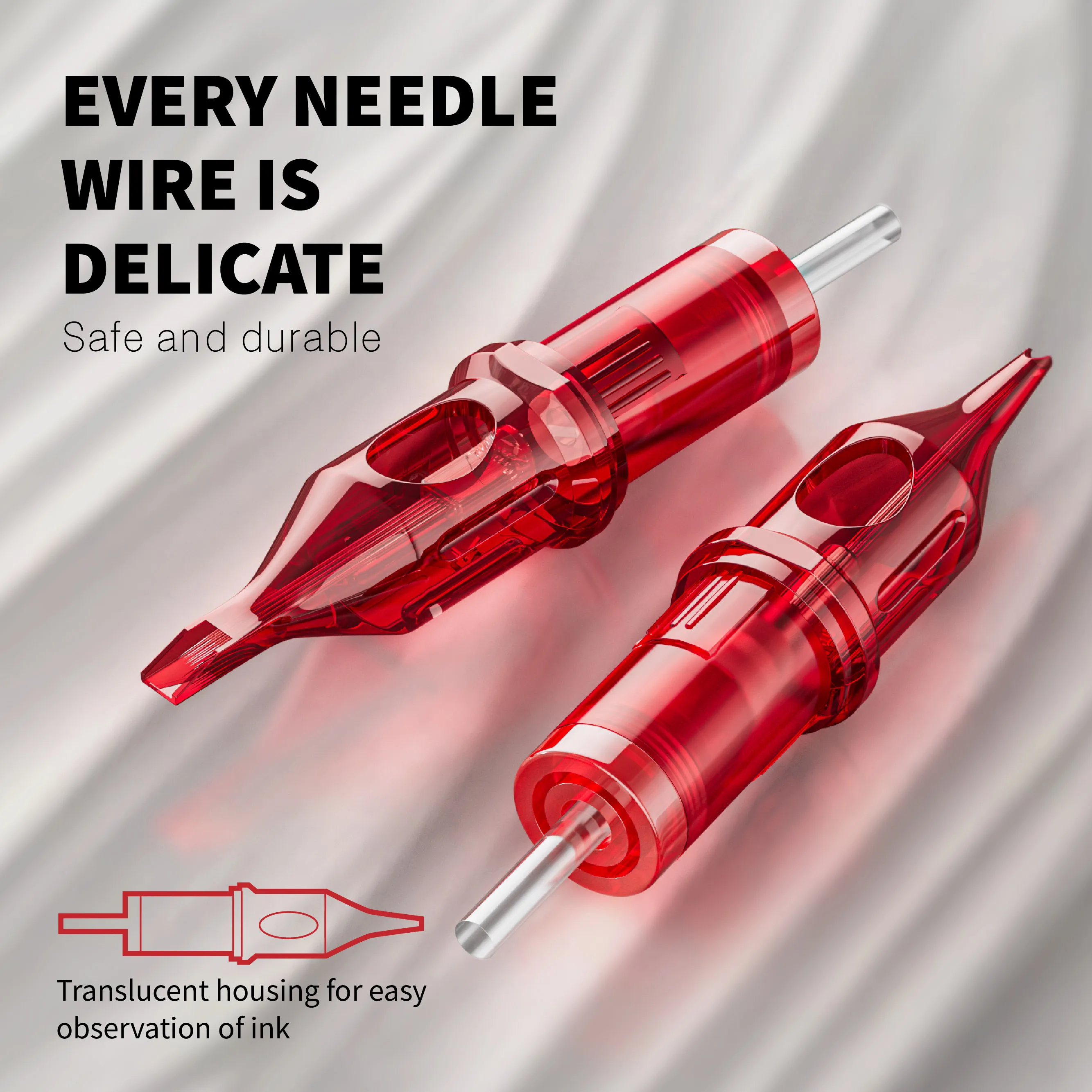 20 قطعة إبر خرطوشة الوشم Neebol مختلطة 1203RL 1205RL 1207RL 1209RL قسط معقمة متنوعة إبرة الوشم القياسية Roun