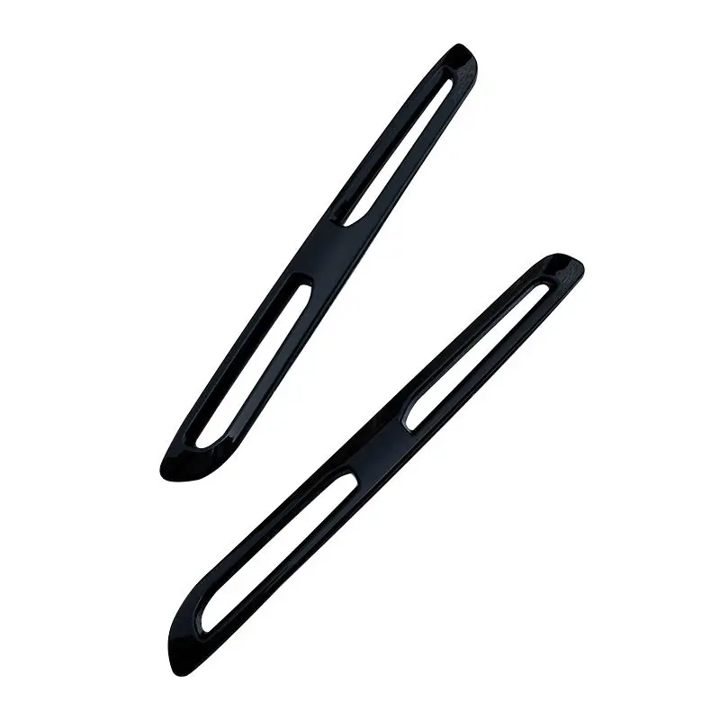 Black ABS Center Grille Cover Strip Trim For Mercedes Benz GLC Class X254 2023+ GLC260 GLC300 AMG Auto Accessories