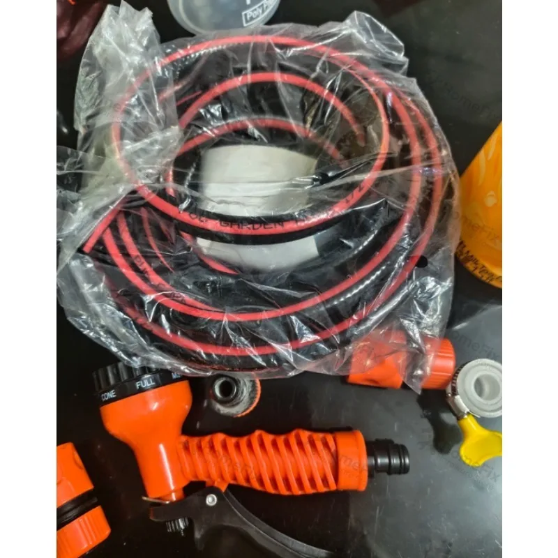 High‑pressure Garden Water Hose Set, Multifunctional Water Pipe for Car Washing Vegetable Watering Lawn Irrigation