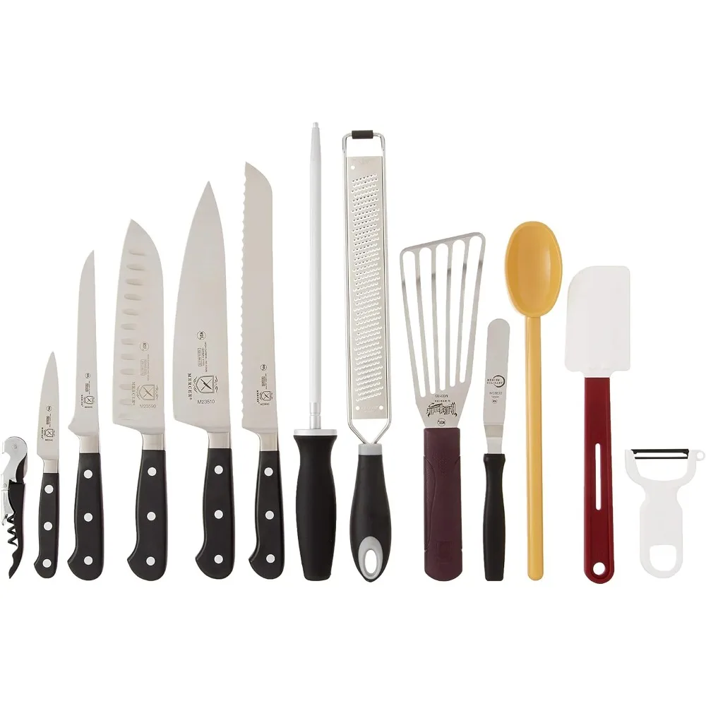 Culinary Renaissance Forged Cutlery Food Lab Kit, Black