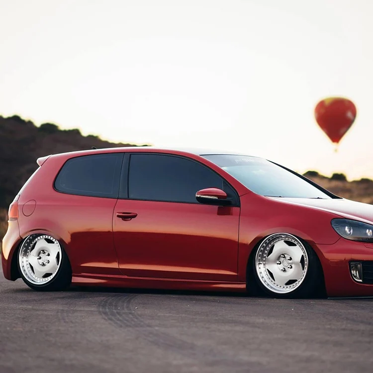 

Three Pieces Forged Process Deep Dish Alloy Wheels Rims 18 Inch 95 j 5holes 5x130 Fit for Van