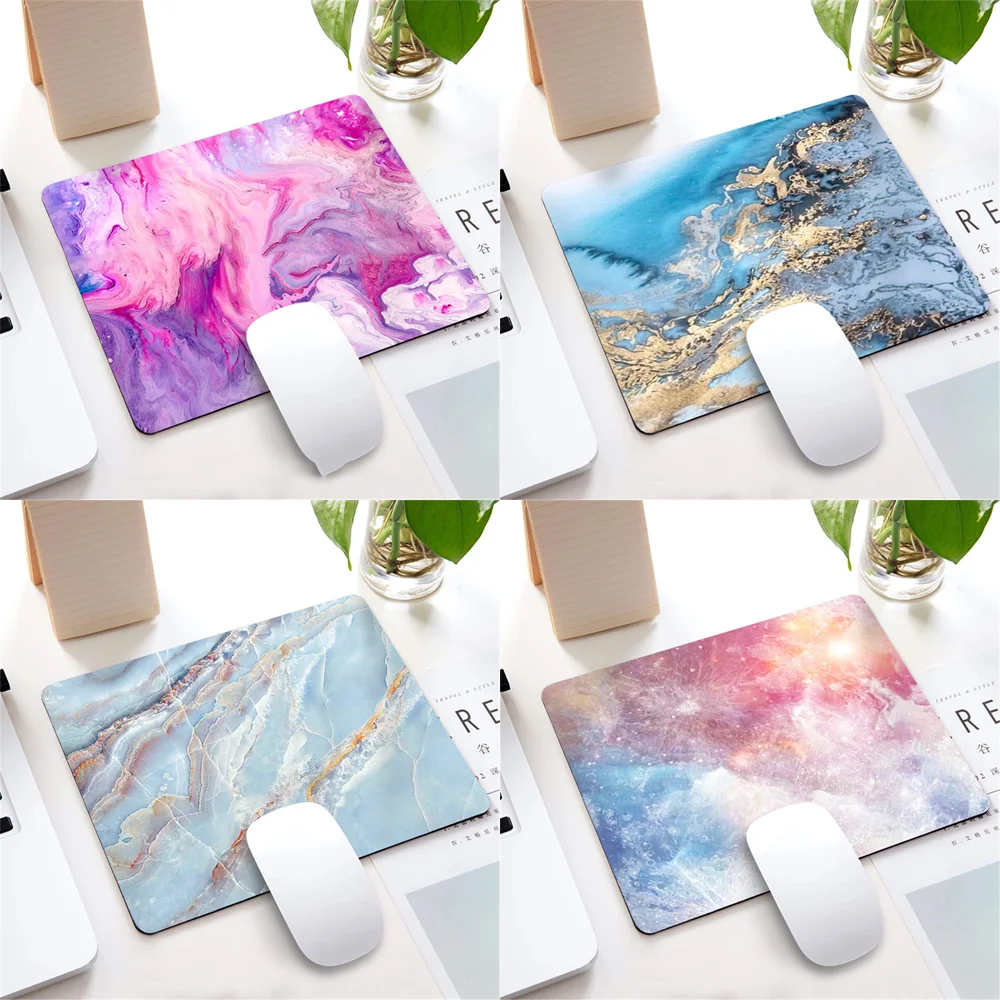 

Fashion Nordic Style Mousepad for Laptop Marbling Computer Desk Mat Mouse Pad Wrist Rests Table Mat Office Desk Accessories25X29