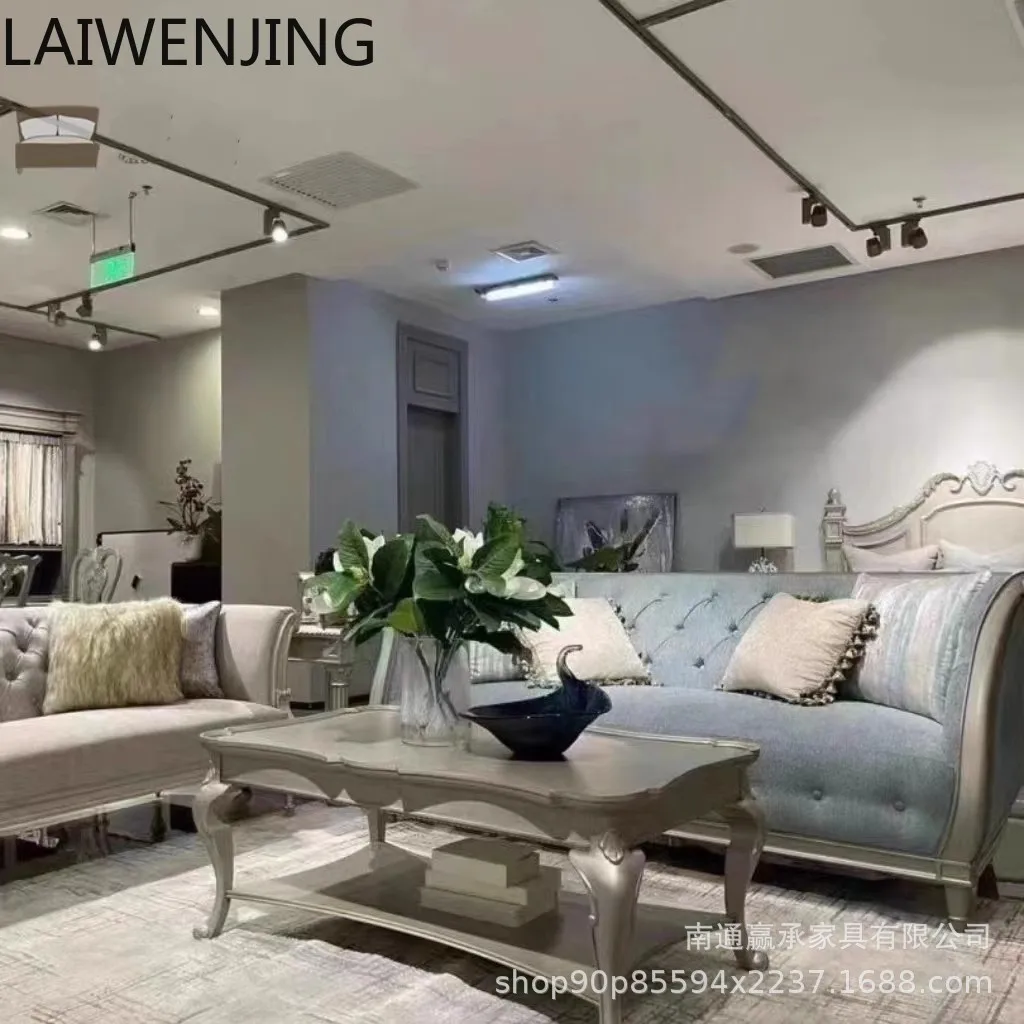 

HLZ light luxury furniture solid wood coffee table living room simple coffee table TV cabinet combination