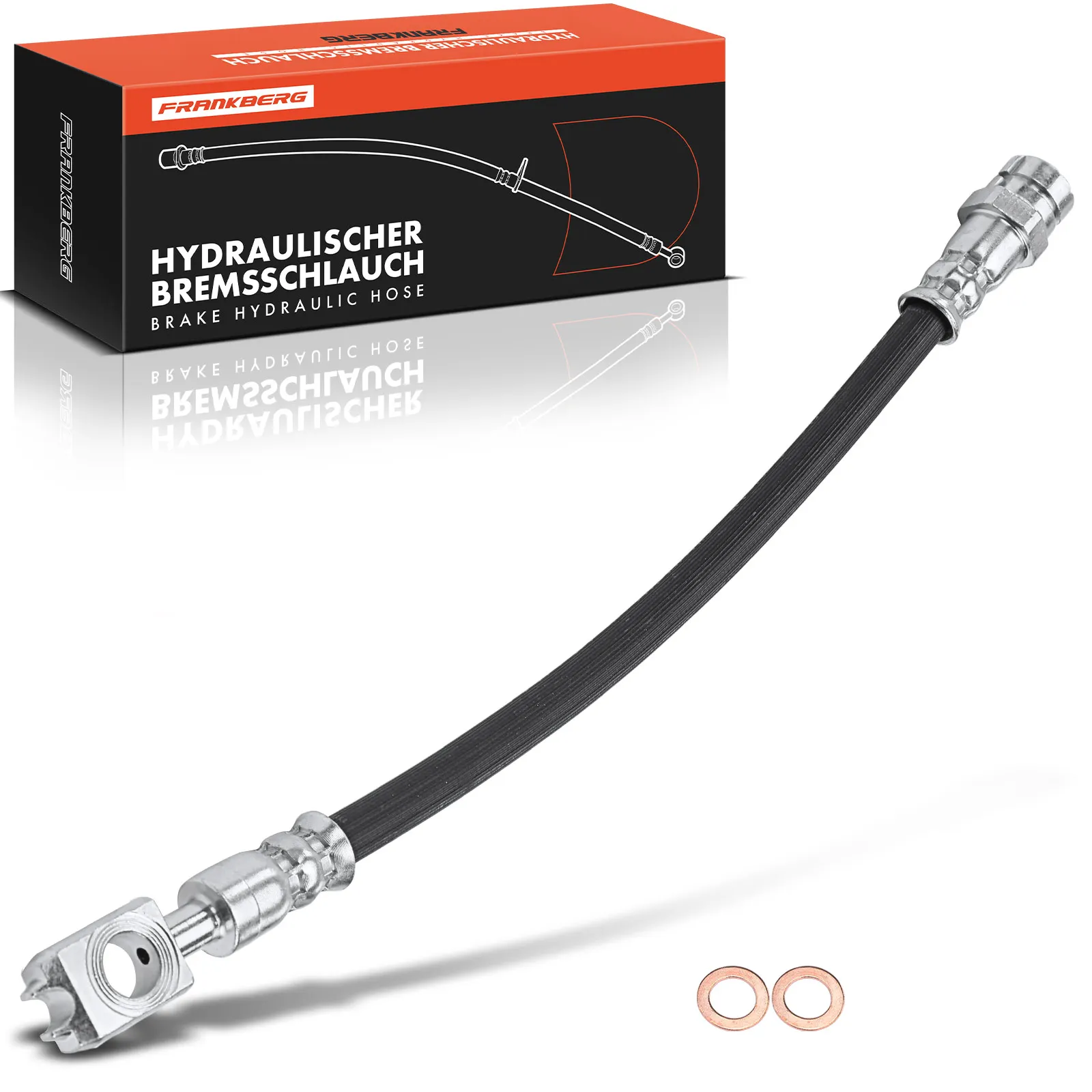 Frankberg 1x Remslang Remslang Links Achteras voor VW Golf 6 Jetta Touran Audi A1 A3 Seat Leon Skoda 5C0611775C
