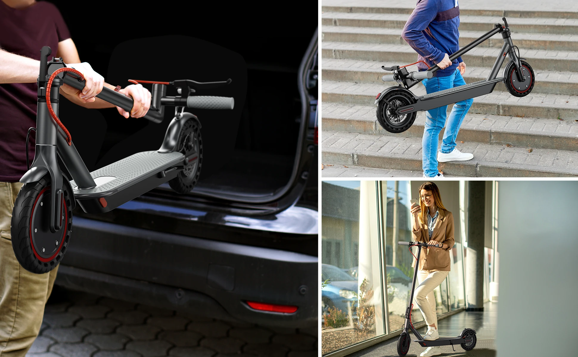 AOVOPRO 2026 Schneller Elektroroller für Erwachsene 35KM Reichweite Starke Steigfähigkeit Faltbarer Elektroroller 8,5 Zoll Smart E-Scooter – Detail 9