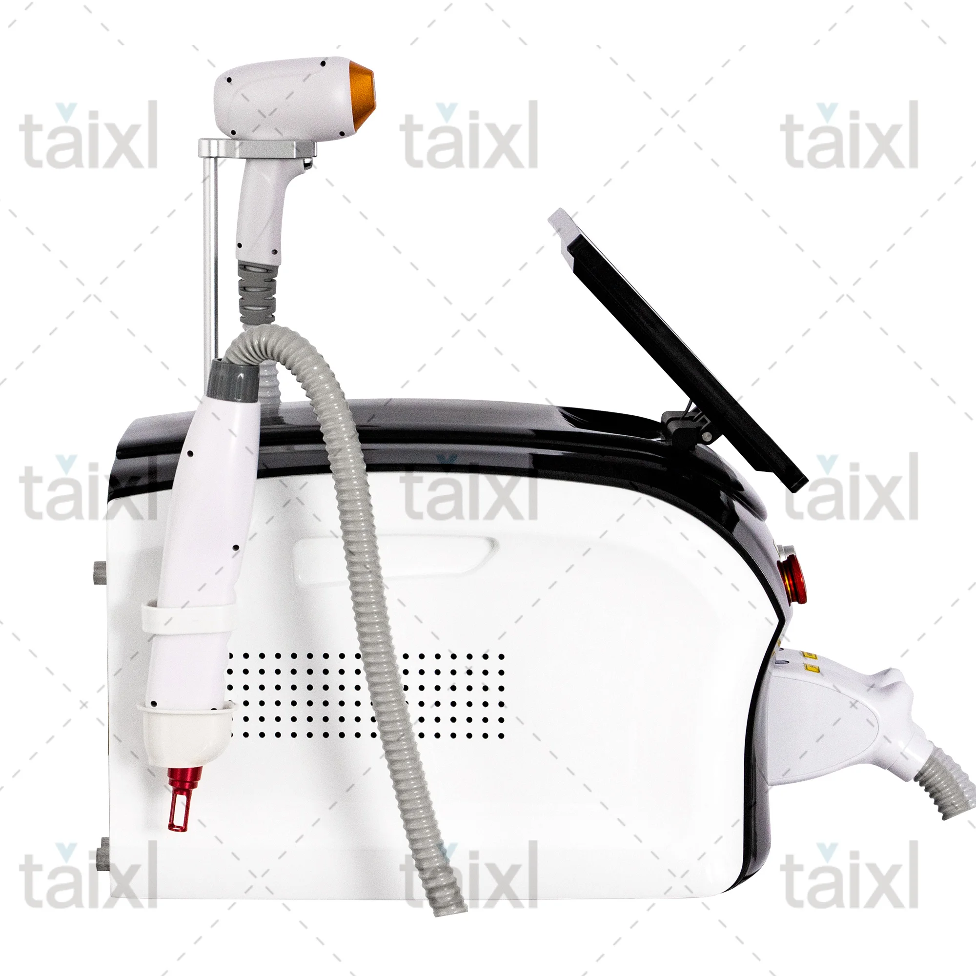 Newest 808 diode Laser permanent Portable 2 in 1 picosecond laser tattoo removal and hair removal switched machine