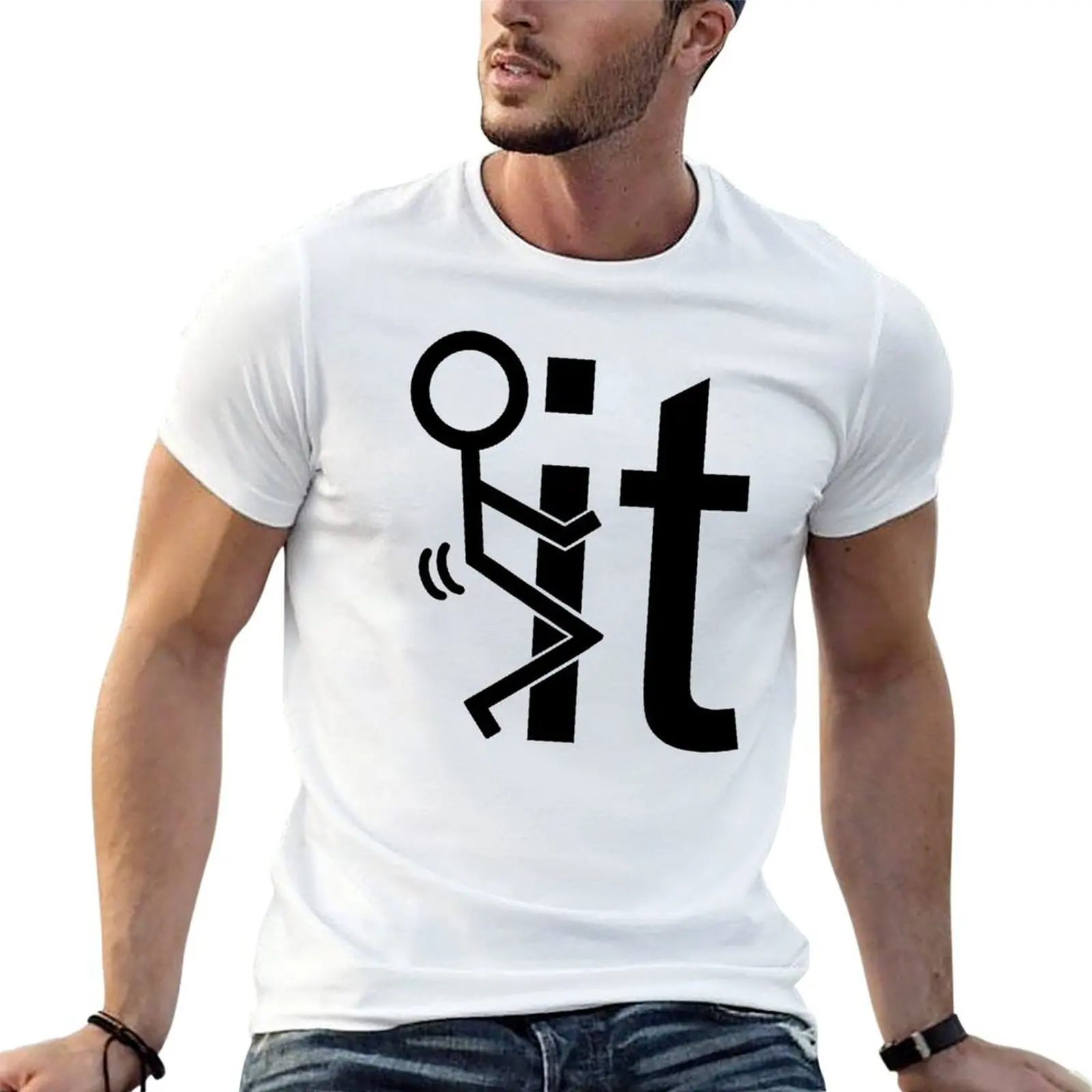 

Adult Humor Stick Figure T-Shirt anime tshirt t shirts for man slim fit t shirts for man cotton soft T-shirt