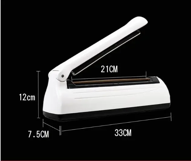 30 سنتيمتر اليد Druck Wehrme Abdichtung Maschine Haushalt Kunststoff فيلم السدادة lebens Mittel verpackung Maschine