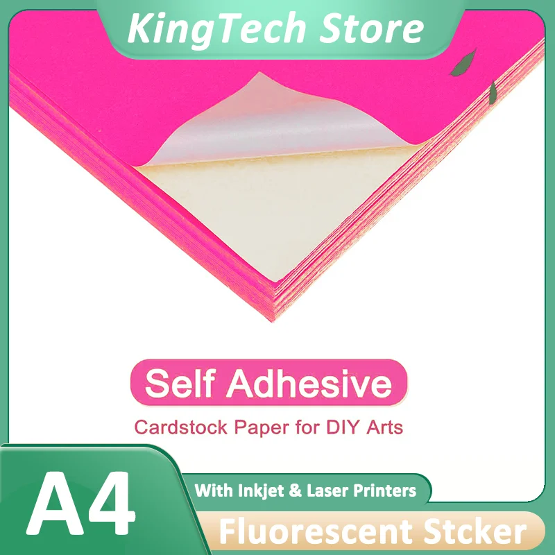 A4 Rose-Red Fluores…