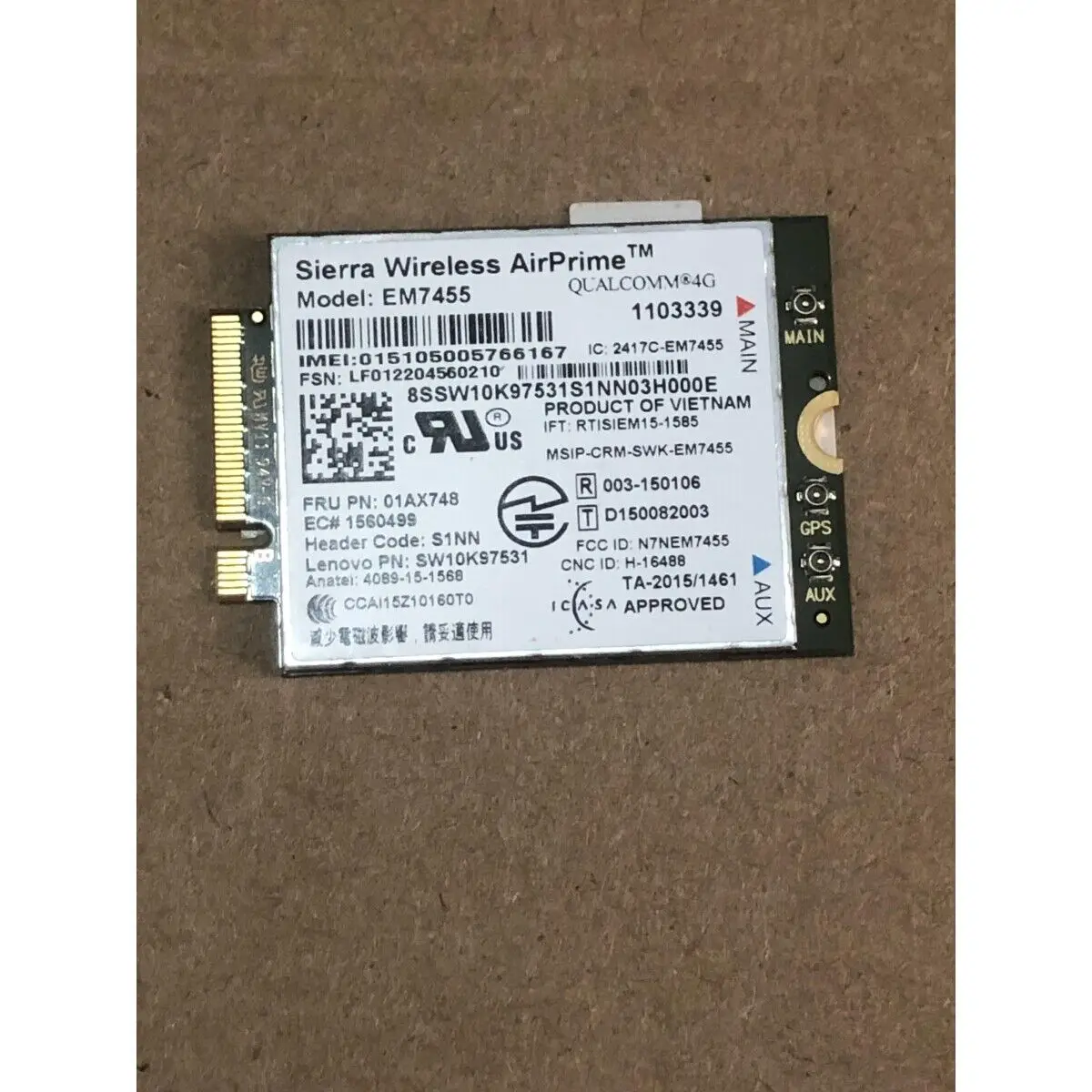 

Network Card for T450 T440s T440p X250 E540 X240S 04W3842