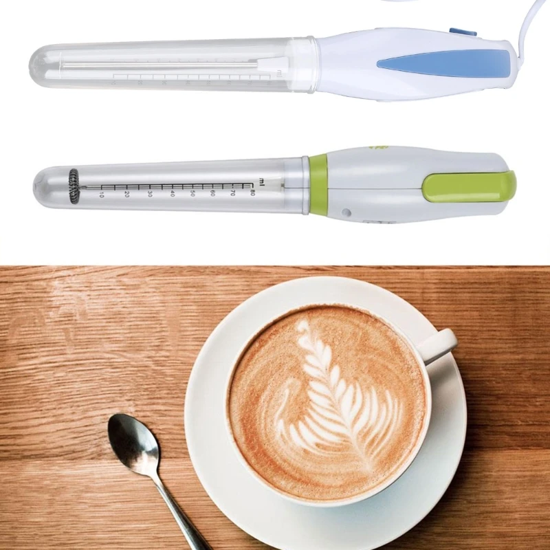 Immersion Hand Portable Handheld Milk Frother Egg Whisk Electric Espresso Machine Mixer Easy Clean