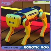 Robot Kit Diy Assembly Solar for Kids Mechanical Dog Electric Fun Animal Solar Energy Dolls Educational Toys Children Gifts