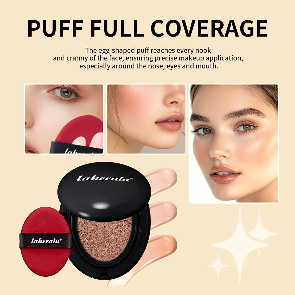 Mask Fit Cushion Foundation Cream Moisturizing Concealer Whitening Oil-control Women Base Long-lasting Makeup Korean Cosmetics