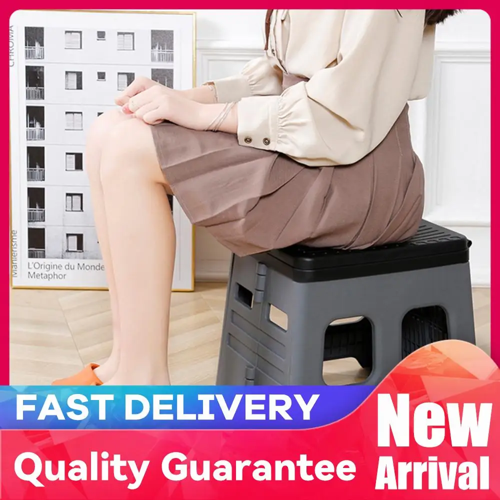 

Portable Camping Toilet with Lid Portable Folding Toilet Multifunctional Foldable Outdoor Camp Toilet for Emergencies