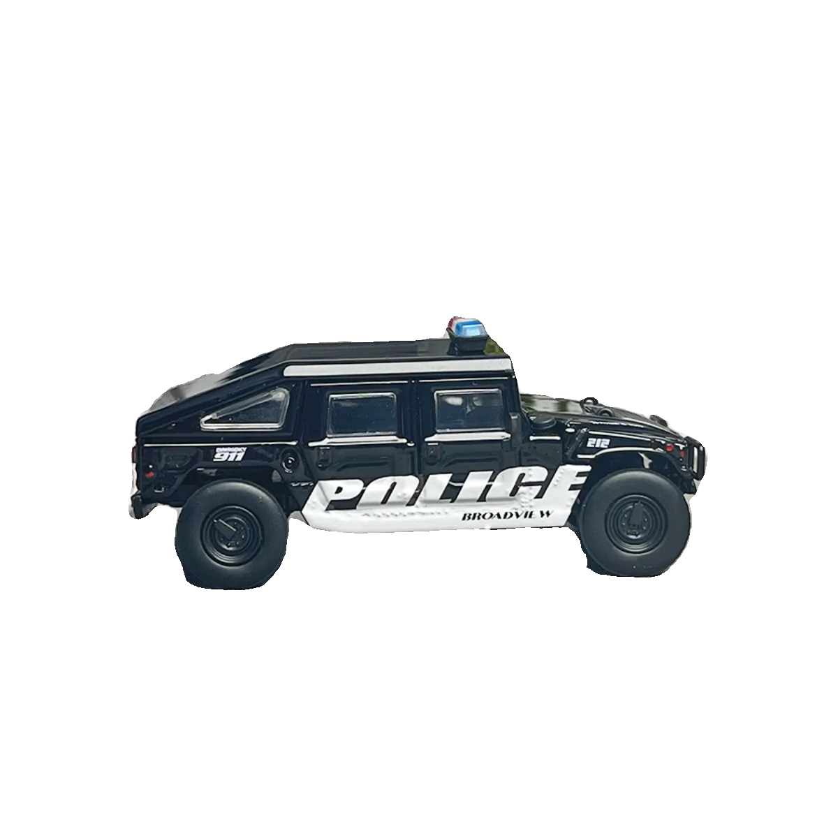 Master 1:64 Police Car H1 Car Model