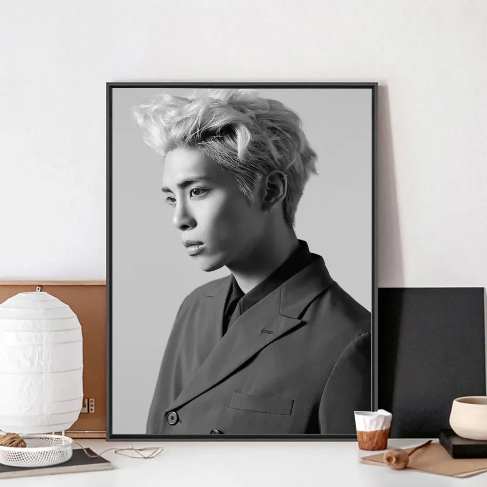 jonghyun Poster No Framed Poster Kraft Club Bar Paper Vintage Poster Wall Art Painting Bedroom Study Stickers