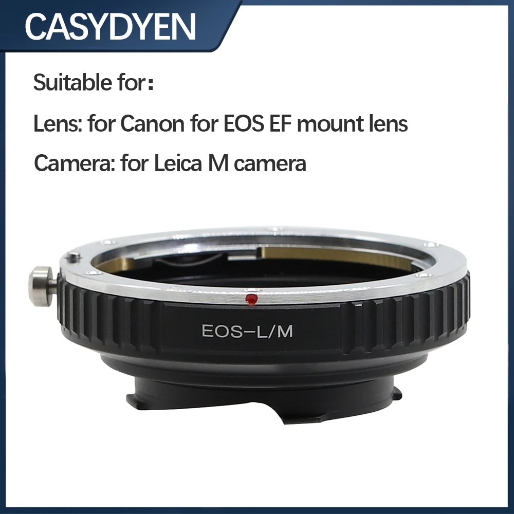 EOS-L/M Lens Mount Adapter Ring Lens Adapter For Canon EOS EF Lens To Leica M LM Mount Camera