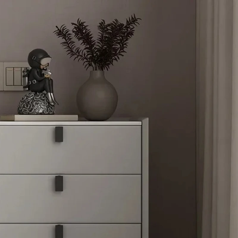 

Smooth Elegance Nightstands Economy Bedside Table Tables Luxury Coffee Mesas Gamer Cabinet Side Bed Bedroom Black Nightstand End