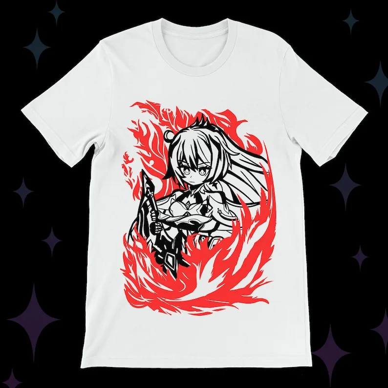 Honkai Impact 3rd Kiana / Herrscher of Flamescion Unisex T-Shirt handmade bella canvas