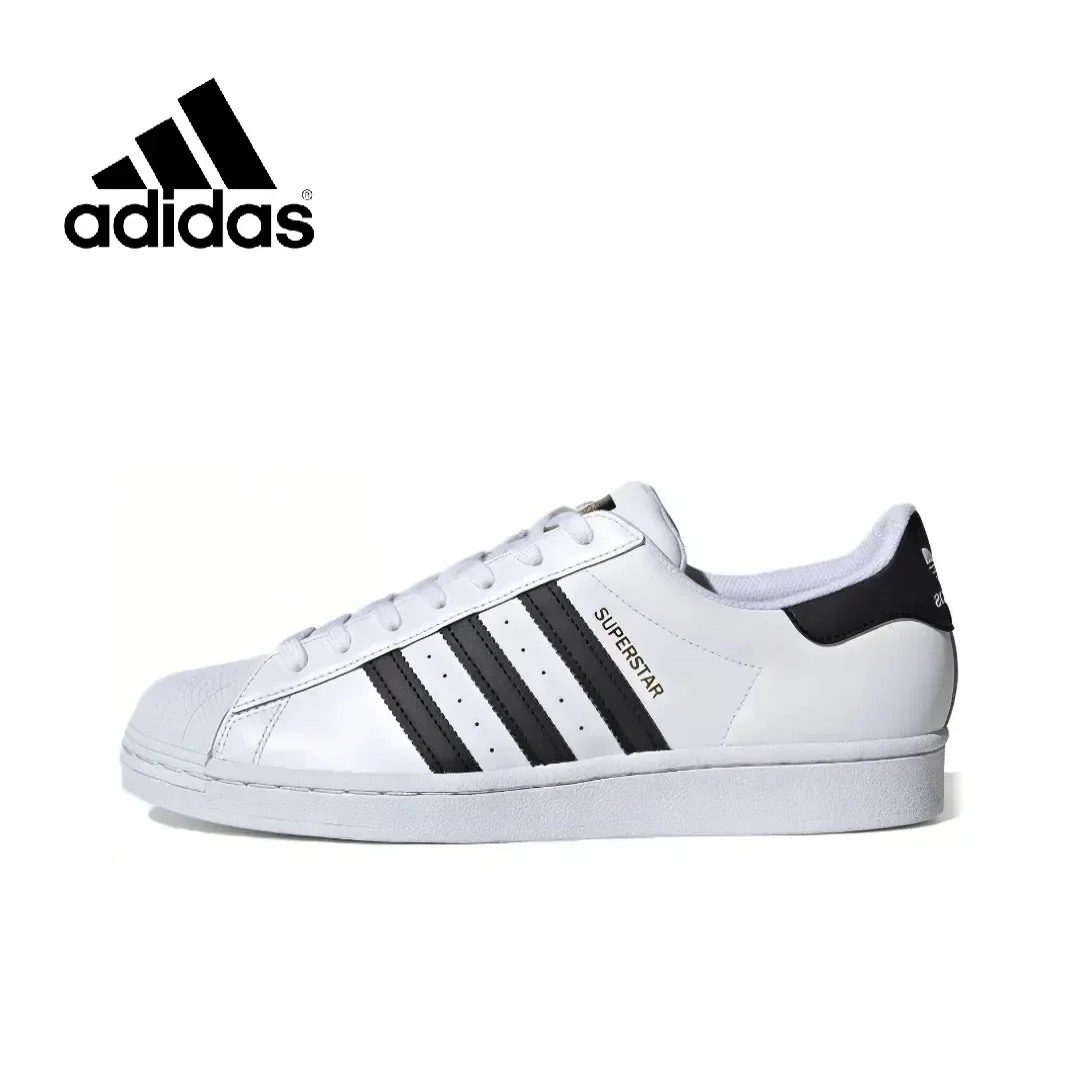 

Adidas Superstar Low Cut Skateboarding Sneakers Unisex Classic Skateboard Shoes for Men and Women