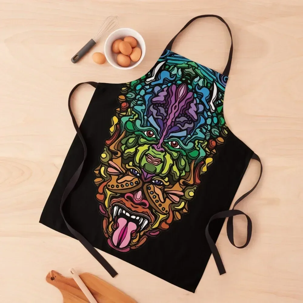 

The Multitude Apron Kitchen Items custom women's kitchen Women's Dress bib Apron