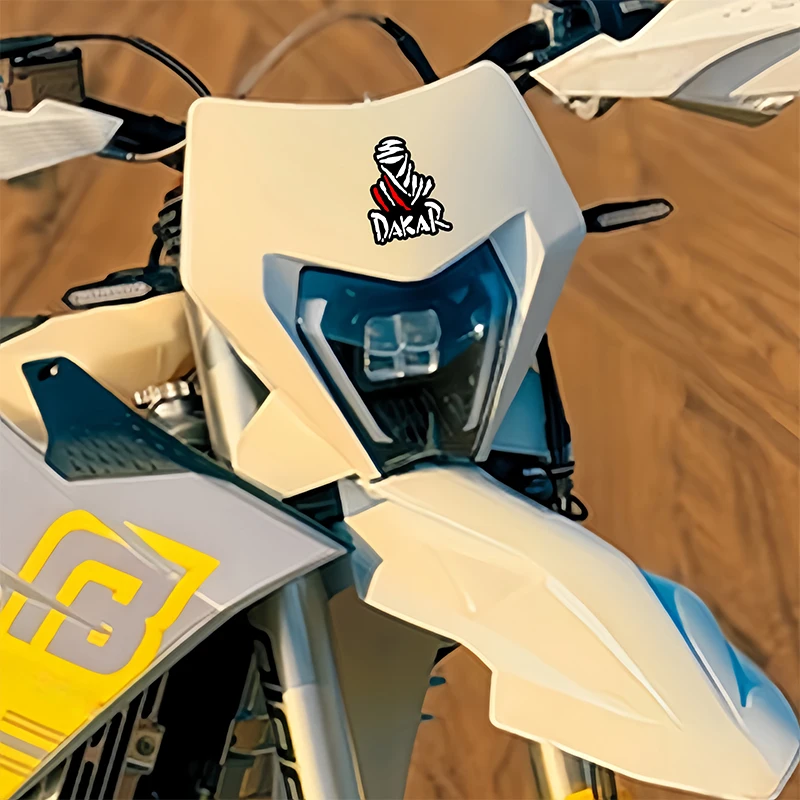 Offroad Dakar Rally Graphic Stickers Waterproof Decals For Motorcycle Scooter Outer Panel view 6