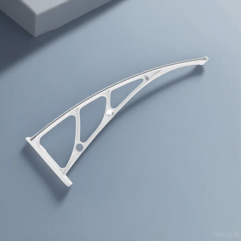 Reinforced PVC Awning Bracket Easy Install Disassemble Outdoor Window Door Patio Canopy Support for Retractable Motorized Manual