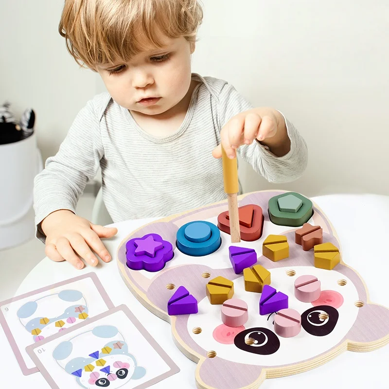 幼児早期教育玩具 ネジ モンテッソーリ 動物 木製シロフォン 楽器玩具 知育玩具 ビジーボード 幼児 クリスマス