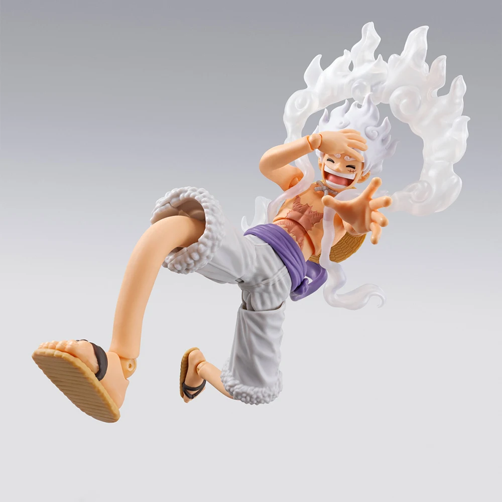 [متوفر] بانداي S.H.Figuarts قطعة واحدة القرد د. لوفي (Gear 5 Future Island Egghead) 15.5 سنتيمتر أنيمي نموذج لجسم لعبة الهدايا