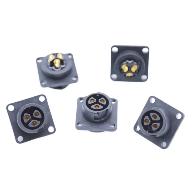 

M23 50A Plug and Socket, Circular Battery Connector for Electric Scooters