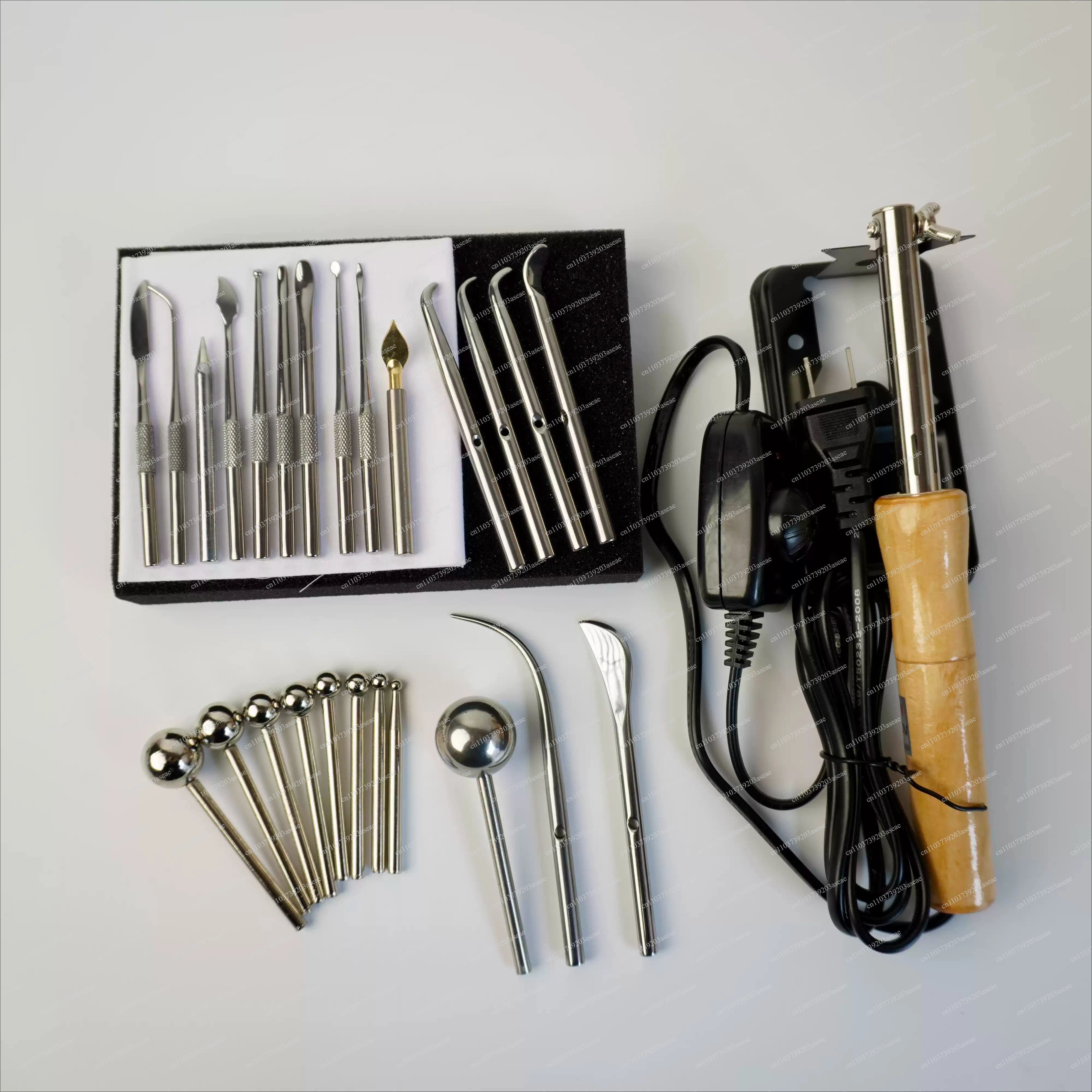 DIY Fabric and Flower Making Tool 220V Set Temperature Adjustable Welding Iron