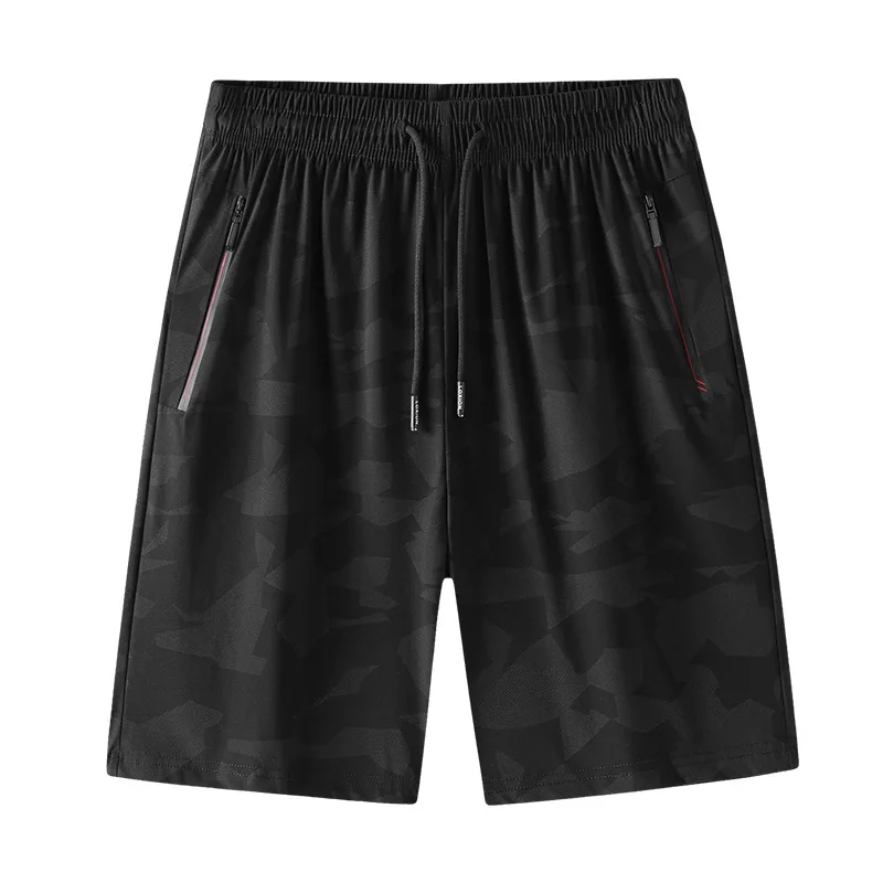 Men Big Size Surf Shorts Plus Size Beach Shorts Cool Ice Slik Shorts For Men Quick Drying Board Short Men Running Sports Pants