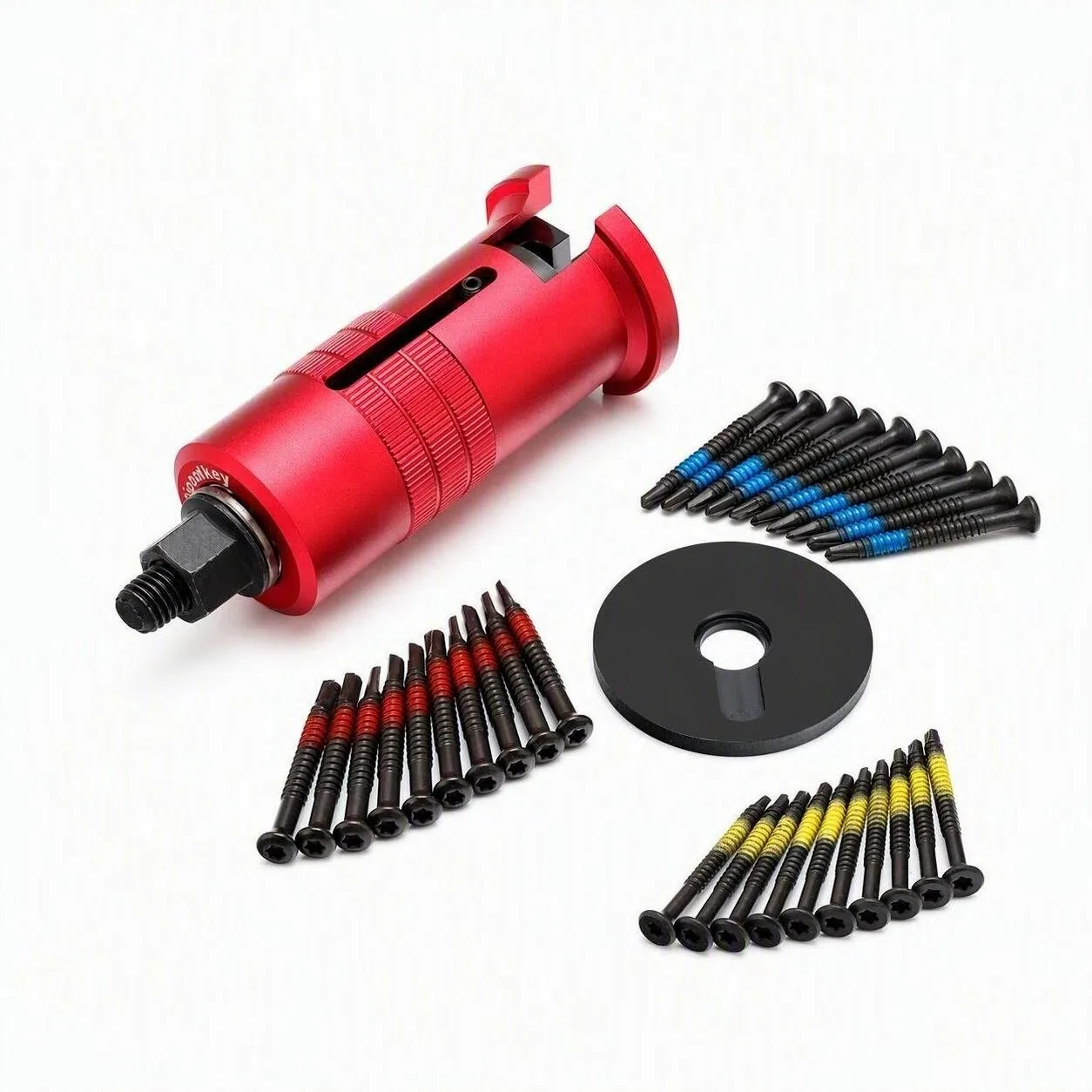 Lock Cylinder Puller, Lock Claw Puller Set, Broken Crank Removal Tool, Locksmith Tool with 4.2/4.8/5.5mm Screws