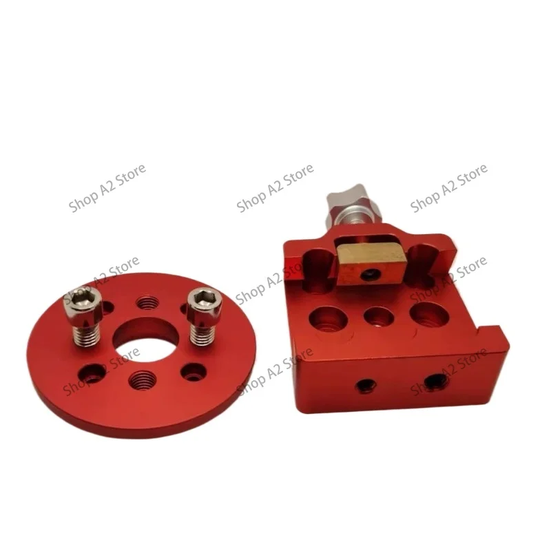 Dovetail Groove Modification Disc, Non-destructive Clamping Adapter for Astronomical Telescope Equatorial Mount